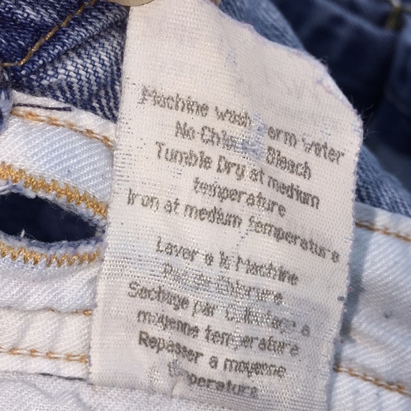 Vintage 1990's OshKosh B’Gosh Infant Denim Jean Overalls Size 12 Months - Picture 9 of 12